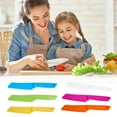 thumbnail image 5 of kurtrusly Kids Cooking Sets Real Kitchen Tools Children Cutter Chef Set Cookware Cake Salad Versatile Dishes Cutting Ergonomic Handles Type 31, 5 of 5