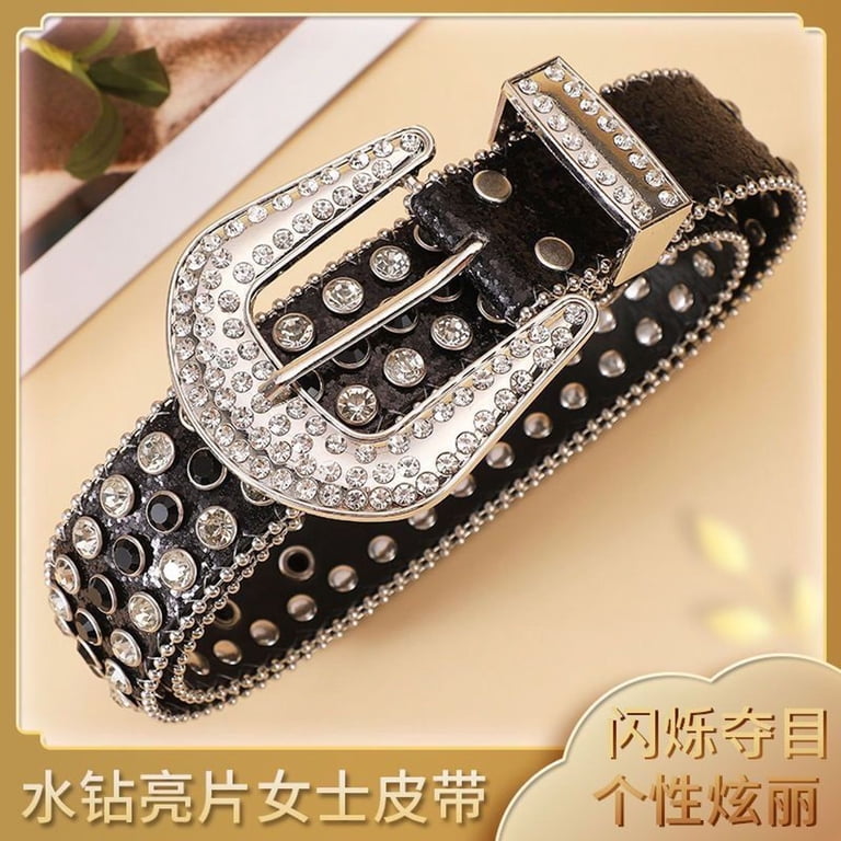 Beaded Rhinestones Woman’s Belt Size Small Beaded Rhinestones Woman main image 3