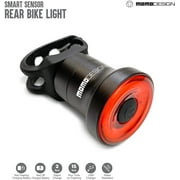 MOMODESIGN Smart Sensor Bike Tail Light, Engineered Motion Sensor, USB Rechargeable, Easy Installation, Fits Most Bikes