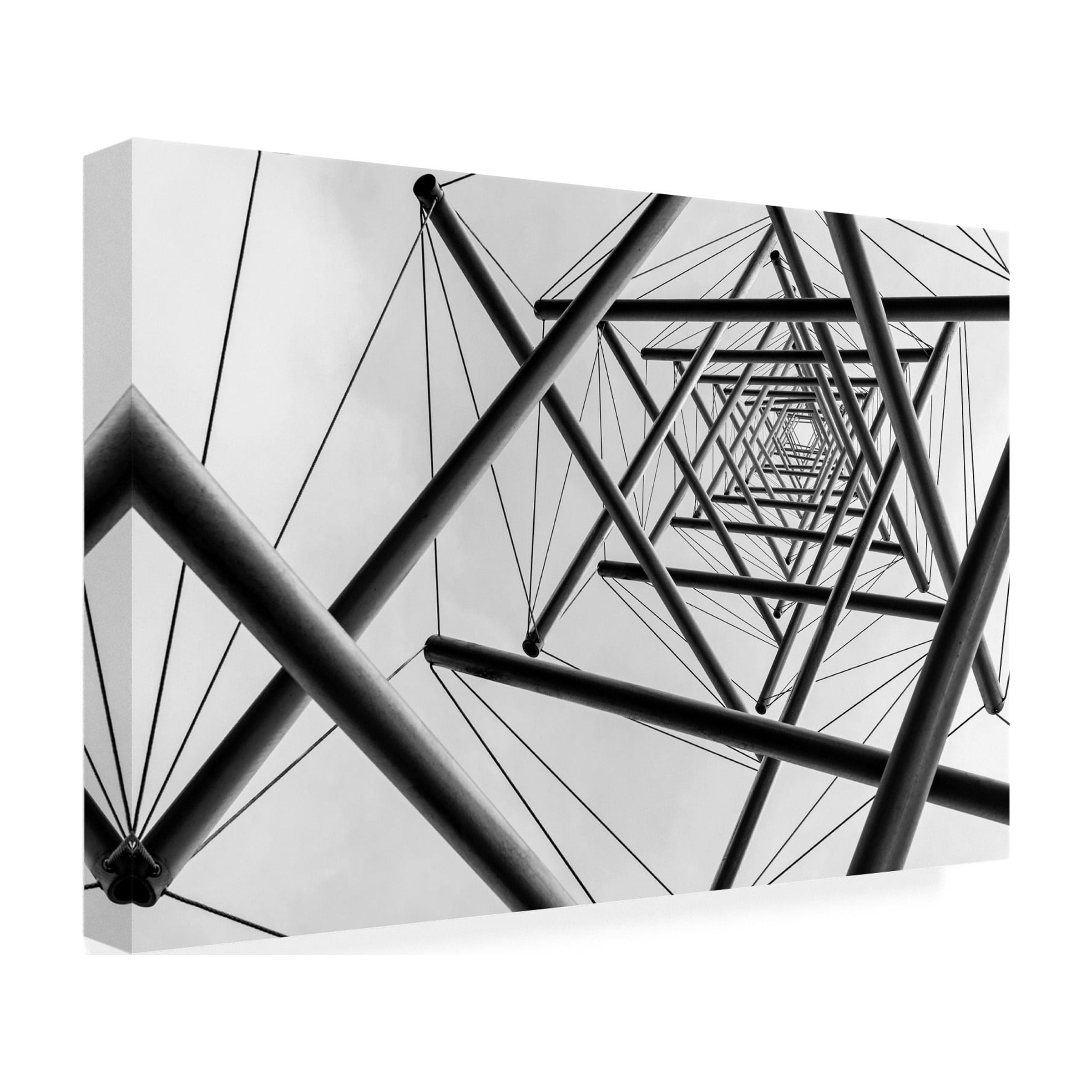 Carla Vermeend 'Lines' Canvas Art