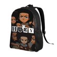 thumbnail image 2 of Boondocks Backpack Fashion Casual Unisex Laptop Computer Daily Bookbag Cartoon School Hiking Work Business Travel Daypacks, 2 of 8