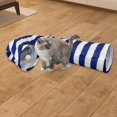 thumbnail image 1 of Tubo de escondite interior plegable para gatos Yinane divertido suministros de juguetes interactivos Gato Túnel, 1 of 8