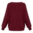 thumbnail image 6 of Tqcoqu Sweater for Women Long Sleeve Knit Tops,Casual Lightweight Pullover Ribbed Knit Sweater Fall Pullover Tops,Loose Fit Casual Sweaters, 6 of 9