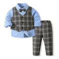 thumbnail image 2 of Futezty Toddler Boys Girls Clothes Fall Winter Outfit Sets, Kids Outfits Sets 6 12 18 24 Months 2T 3T 4T 2PCS, 2 of 4