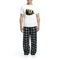 thumbnail image 5 of CafePress - Brown Bottom Bear Cub Playful Fuzzy Wuzzy Men's Li - Men's Light Loose Fit Cotton Pajama Set, 5 of 7