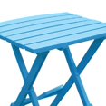 thumbnail image 3 of Mesa auxiliar Adams Manufacturing Quik Pold de resina para piscina azul, 3 of 3