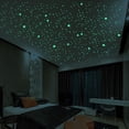 thumbnail image 2 of Lefu 413PCS Dots Glow In The Dark Stars Wall Sticker Kids Bedroom Room Ceiling Decor, 2 of 9