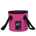 thumbnail image 1 of Bolsa de viaje portátil, cubo de pesca, bolsa de cubo plegable, bolsa de cubo para exteriores, conveniente cubo de lavado de automóviles, bolsa impermeable para exteriores, 1 of 3