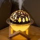 thumbnail image 5 of Ounissouiy Romántico dormitorio LED luz nocturna 2 en 1 humidificador USB lámpara de noche difusor de aire en forma de planeta máquina humidificadora Humidificadores No.03, 5 of 6