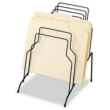 - Step File Eight Sections Wire 10 1/8 x 12 1/8 x 11 7/8 Black