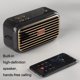 thumbnail image 3 of Altavoz Bluetooth X7, portátil, inalámbrico, estilo retro, 3 of 5
