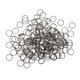 thumbnail image 4 of Anillos de Acero inoxidable Sunnimix 500 piezas Llaveros partido, 4 of 8