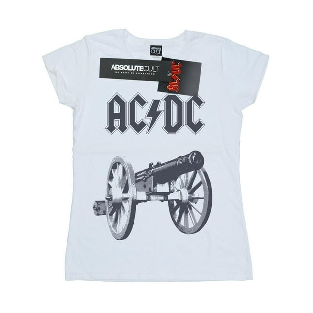 AC/DC Womens For Those About To Rock Cotton T-Shirt