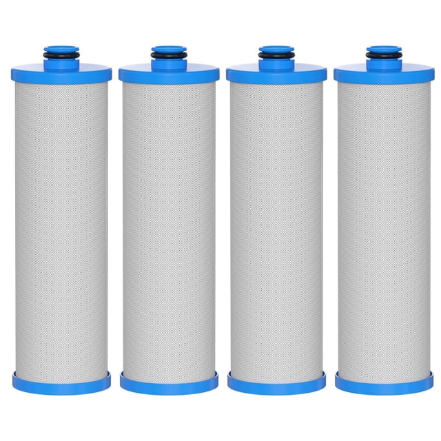 Filtro de agua Vickmons de repuesto de alta capacidad para vehículos recreativos, paquete de 4 unidades