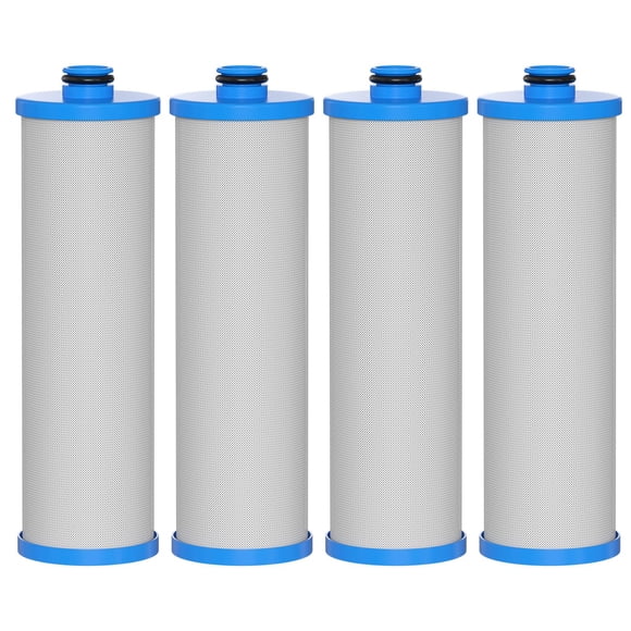Filtro de agua Vickmons de repuesto de alta capacidad para vehículos recreativos, paquete de 4 unidades