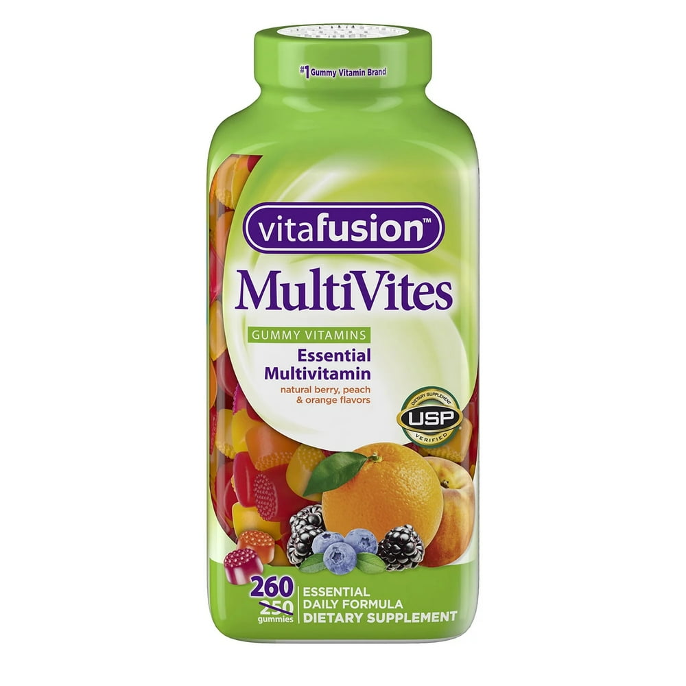 Vitafusion Multivites Gummy Multivitamins for Adults Dietary Supplement