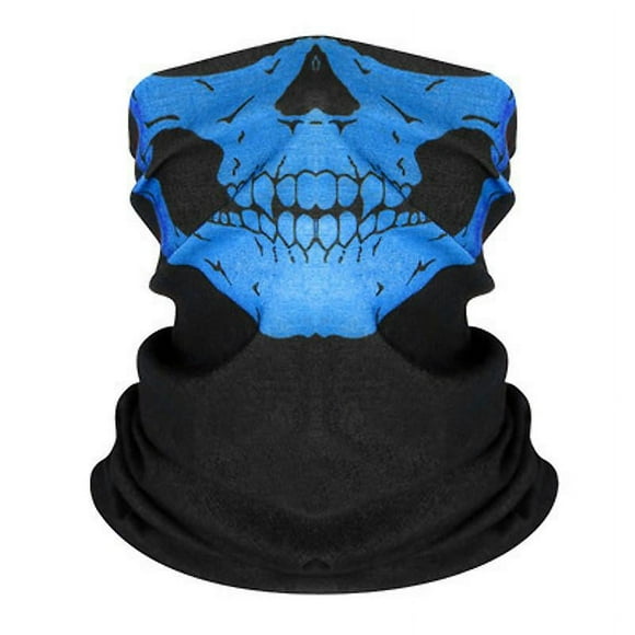 Skull Face Mask Skull Skeleton Face Mask Motorcycle Bandana Scarf Neck Wrap Headband For Men And Women Skiing Cycling Climbing