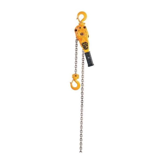 Harrington Lever Chain Hoist,1500 lb.,Lift 10 ft. LB008-10