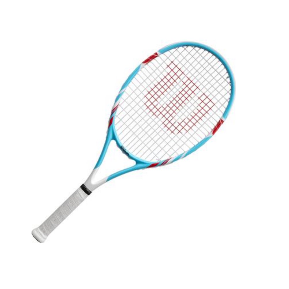 Wilson Intrigue 100 Light Blue White Midplus Head Tennis Racquet (4 3/8