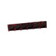 thumbnail image 1 of Soporte para cañas de pescar, expositor para 6 cañas de pescar, montaje en pared, para todo tipo de cañas, tienda de cañas, hogar Rojo, 1 of 9