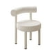 thumbnail image 3 of Tocador,Silla de maquillaje simple y moderna,Silla de comedor Silla de tocador cómoda de moda,Silla ergonómica para el hogar Silla de escritorio de terciopelo,Silla de maquillaje de, 3 of 8