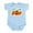 Sky Blue, variant on CafePress - Dachshund Halloween (Black & Tan) Infant Bodysuit - Baby Light Bodysuit, Size Newborn - 24 Months