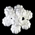 thumbnail image 2 of Modelado artesanal 10 Pedazos Espuma de Calabaza de Poliestireno para Proyectos de Artesanía 80x65 mm Blanco, 2 of 9