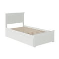 thumbnail image 7 of Nantucket Platform Bed with Matching Foot Board with Twin Size Urban Trundle Bed, Multiple Sizes, Multiple Colors, 7 of 7