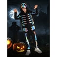 thumbnail image 2 of Hotiary Children's Reflective Holiday Outfits Hooded Batwing Jumpsuit, Size 4-12 Years, 2 of 8