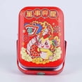 thumbnail image 2 of Packing Decorative Container Storage Small Metal Candy Container Cookie With Lids Storage Storage Bowls Chip Organizer Storage with Lids Food Pantry Storage Glass Containers with Lids for Food Flour, 2 of 4