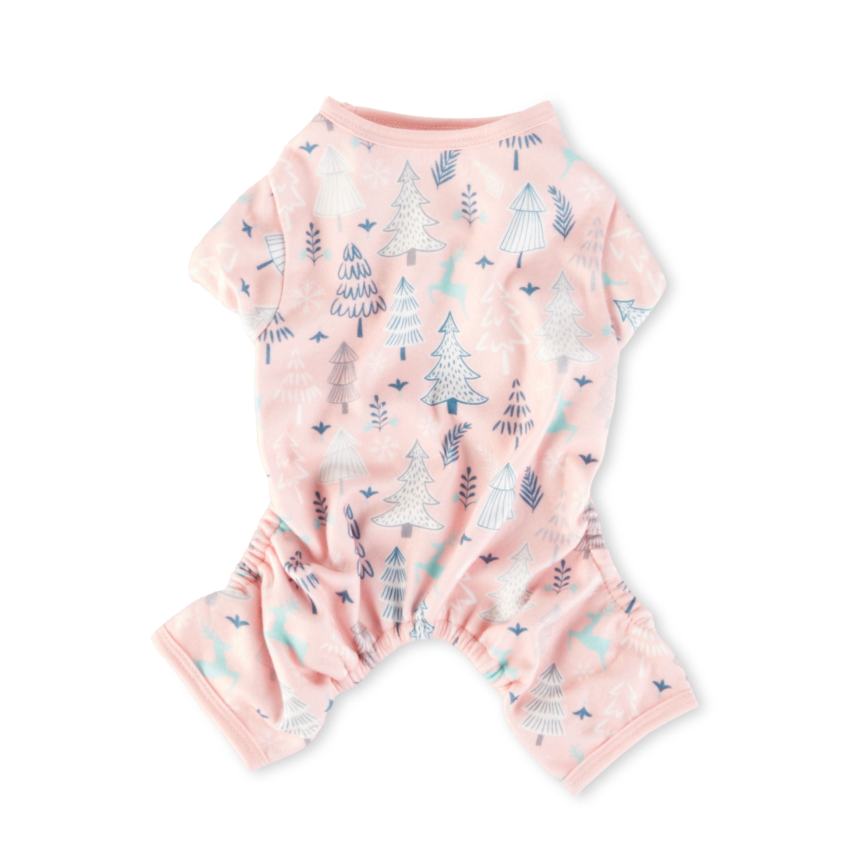 Vibrant Life, Dog and Cat Clothes, Novelty Print Pet Pajama, Pink, XS
