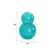 thumbnail image 3 of Juguete Masticable Interactivo Outward Hound Azul Mediano para Perro, 3 of 8