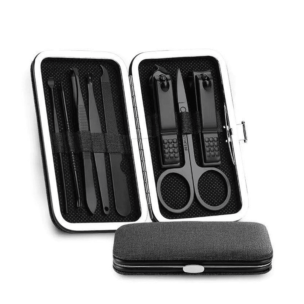 Finger Nail Kit,Grooming Kit with Nail Clippers Nail Set Pedicure Tools