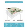 thumbnail image 5 of Vintage Butterfly Roses Twin Size Down Alternative Comforter, Lightweight Comforter Quilt Bedding Set with Pillow Shams Spring Botanical Floral All Seasons Bed Comforter Duvet Insert 68"x86", 5 of 7