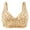 Beige, variant on Womens Seamless Bra Full Coverage No Underwire Everyday Bras Comfortable Wireless Padded Bras Beige,44