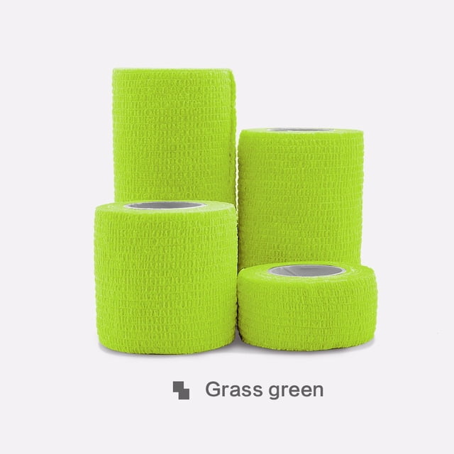 Vendaje elástico autoadhesivo deportivo colorido de 4,8 m cinta elastoplast para rodilleras almohadillas dedo tobillo Palma hombro Tan Jianjun unisex