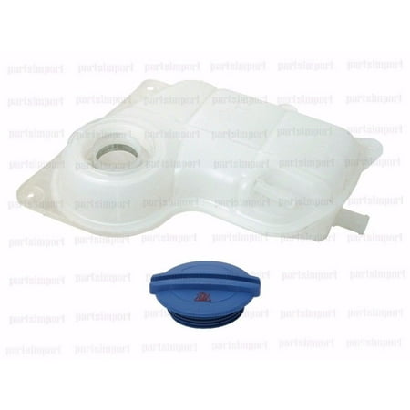 Coolant Level - VW, Audi Engine Coolant Expansion Tank Reservoir with Level Sensor + Cap New