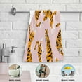 thumbnail image 6 of Dreamtimes Cute Tiger 2 pcs Hand Towels Set, Soft Lightweight Highly Absorbent Towel for Bathroom Toilet Kitchen Beach 28.3x14.4in, 6 of 7