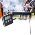 thumbnail image 1 of Termómetro De Cocina, Diseño De 3 Botones, Ajuste Manual Ampliamente Utilizado, Termómetro Para Barbacoa, Pantalla LED Para Barbacoa, Para Cocinar, Para Hornear, 1 of 7