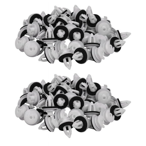 100Pcs Door Panel Clips with Seal Ring for E34 E36 E38 E39 E46 X5 Z3