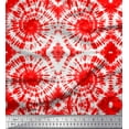 thumbnail image 1 of Soimoi Orange Rayon Fabric Swirl Tie-Dye Decor Fabric Printed Yard 58 Inch Wide, 1 of 3