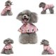 thumbnail image 5 of Nuestro impermeable con capucha para perros pequeños: Ajuste ajustable, rayas reflectantes y opciones elegantes (Dog Pink xs), 5 of 5