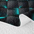 thumbnail image 5 of Homewish Green Teal Gaming Pad Quilt Full,Modern Esports Gamepad Full Bedspread Sets,3pcs, 5 of 7