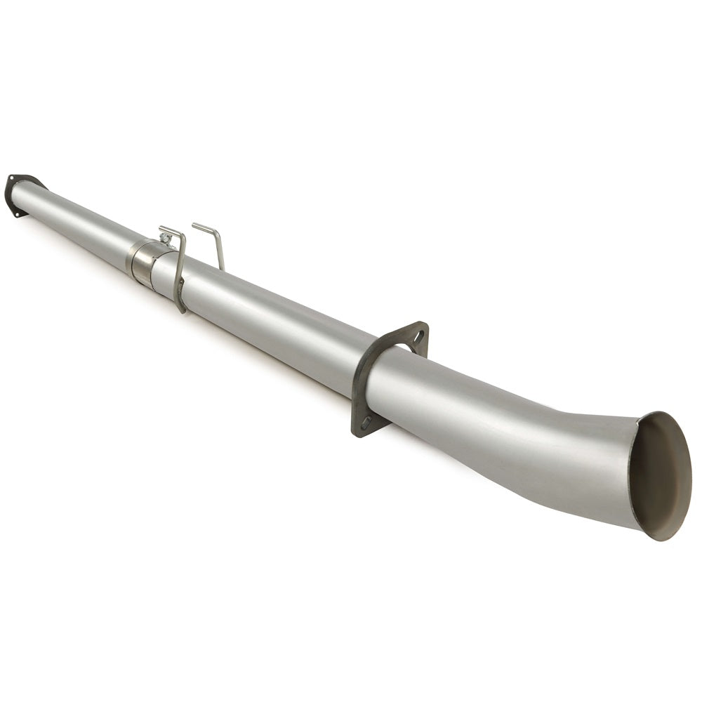 Kojem 4" Stainless steel Silver Exhaust Pipes for 2011-2016 6.7L Ford F250 F350 F450