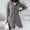 Gray, variant on Hoodies for Women Women's Solid Color Zip up Hoodie, Long Irregular Hem Long Coat, Plus Size Winter Warm Sweatshirts Jackets Hoodies Outerwear with Pockets,3XL,Green