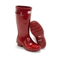 thumbnail image 3 of Hunter Girls Original Gloss Rain Boot, Military Red,1 M US, 3 of 7