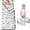 Dinosaur Skeleton Black Pattern, variant on Dinosaur and Tree Light Blue Pattern Kids Nap Mat, Sleeping Mat with Removable Pillow with Handle & Fastening Straps, Soft Skin Friendly Gifts for Toddlers Kids Boys Girls,50"x20"
