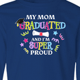 thumbnail image 4 of Inktastic My Mom Graduated and I'm Super Proud Long Sleeve Youth T-Shirt, 4 of 5