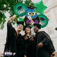 thumbnail image 4 of PMU Congrats Grad Balloon Bouquet | Graduation Decoration Mylar Balloons | Celebrate Success with Vibrant Graduation Balloons | Graduation “Wise Owl Grad” Balloon Bouquet Green (5/Pkg) Pkg/1, 4 of 8