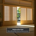 thumbnail image 4 of Red Lantern 7 ft. Tall Zen Shoji Sliding Door Kit - Natural, 4 of 8